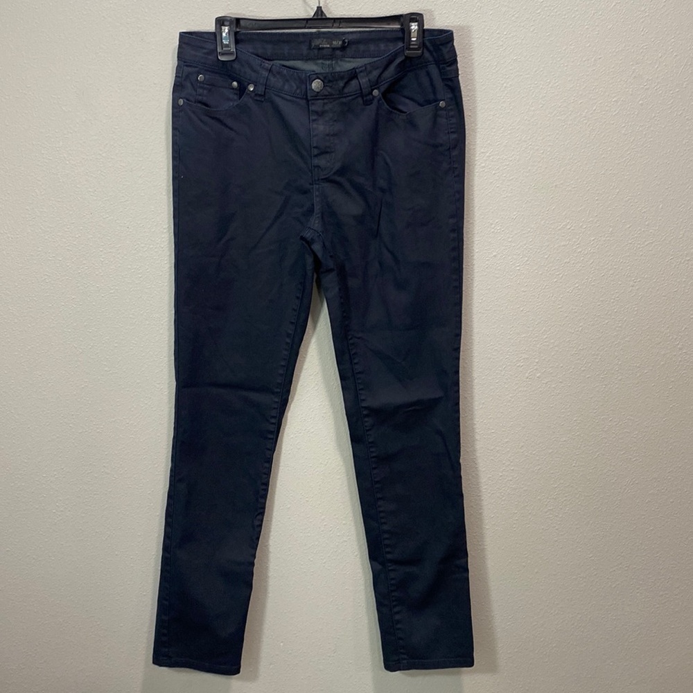 PrAna organic cotton pants dark blue‎ denim